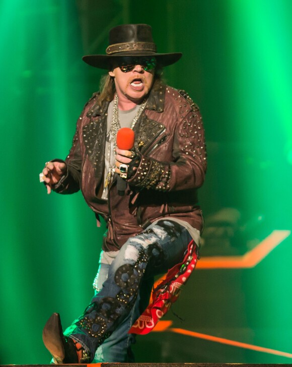 Le groupe Guns N' Roses à Las Vegas, le 21 mai 2014. 