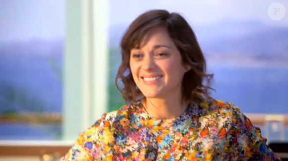Marion Cotillard dans un épisode de Casting(s). (capture d'écran)