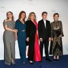 Sara Forestier, Emmanuelle Bercot, Catherine Deneuve, Rod Paradot et Diane Rouxel - Dîner d'ouverture du 68e Festival international du film de Cannes le 13 mai 2015 