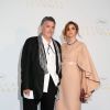 Amos Gitaï et Clotilde Courau, princesse de Savoie - Dîner d'ouverture du 68e Festival international du film de Cannes le 13 mai 2015 
