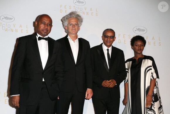 Abderrahmane Sissako et Kessen Tall - Dîner d'ouverture du 68e Festival international du film de Cannes le 13 mai 2015 