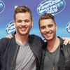 Clark Beckham, Nick Freudian, à la soirée "American Idol" à Hollywood, le 13 mai 2015
