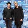 Patrick Stump, Pete Wentz à la soirée "American Idol" à Hollywood, le 13 mai 2015