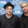 Patrick Stump, Pete Wentz à la soirée "American Idol" à Hollywood, le 13 mai 2015