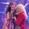 Steven Tyler et Jax lors de l'émission American Idol, le 13 mai 2015