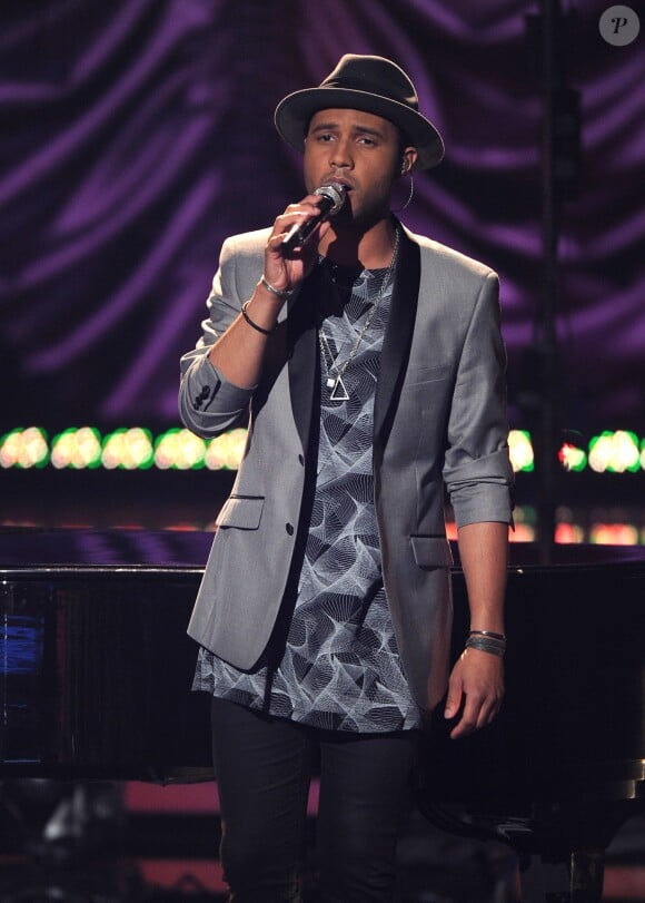 Rayvon Owen  lors de l'émission American Idol, le 13 mai 2015