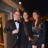 Exclusif - Pierre Lescure, Isabelle Giordano (directrice d'UniFrance Films) et Audrey Diwan assistent à la soirée UniFrance Films et L'Oréal Paris à l'hôtel Martinez. Cannes, le 14 mai 2015.
