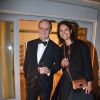 Exclusif - Pierre Lescure et Isabelle Giordano assistent à la soirée UniFrance Films et L'Oréal Paris à l'hôtel Martinez. Cannes, le 14 mai 2015.