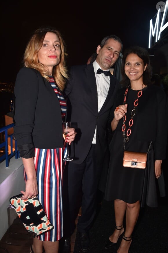 Exclusif - Isabelle Giordano (à droite) assiste à la soirée UniFrance Films et L'Oréal Paris à l'hôtel Martinez. Cannes, le 14 mai 2015.