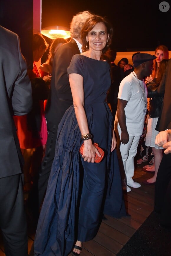 Exclusif - Inès de La Fressange assiste à la soirée UniFrance Films et L'Oréal Paris à l'hôtel Martinez. Cannes, le 14 mai 2015.