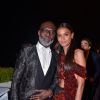 Exclusif - Eriq Ebouaney et Liya Kebede lors de la soirée UniFrance Films et L'Oréal Paris à l'hôtel Martinez. Cannes, le 14 mai 2015.