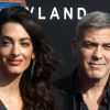 George Clooney et sa femme Amal Alamuddin - Première du film " Tomorrowland " à Los Angeles Le 09 mai 2015  