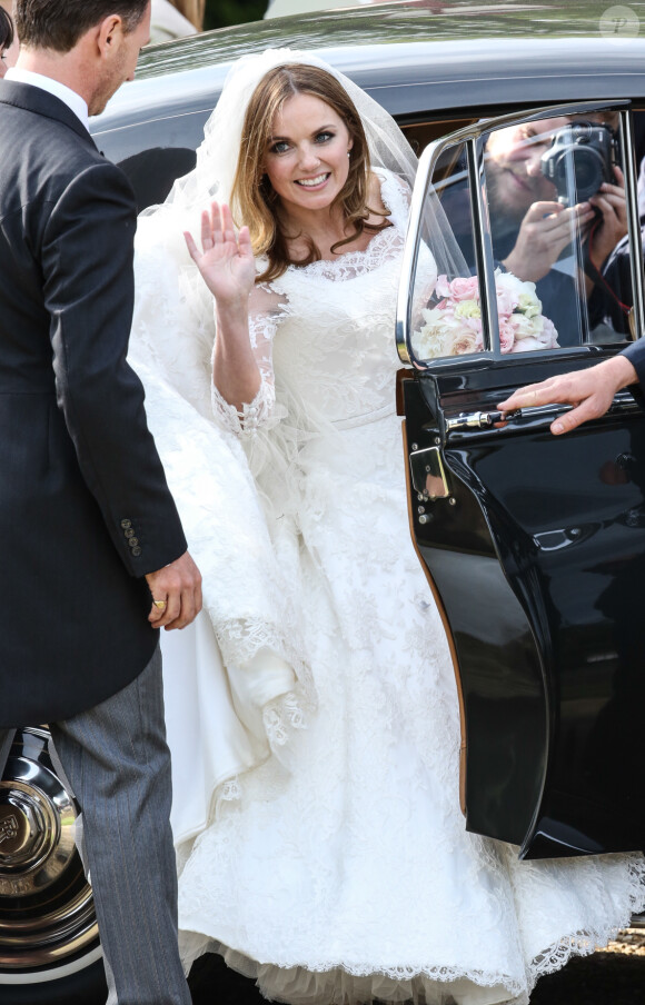 Geri Halliwell et Christian Horner - Mariage de Geri Halliwell et Christian Horner en l'église de Woburn le 15 mai 2015 