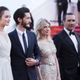 Marilou Berry, Charlotte Le Bon, Pierre Niney, Mélanie Laurent, Gilles Lellouche - Montée des marches du film "Inside Out" (Vice-Versa) lors du 68e Festival International du Film de Cannes, le 18 mai 2015.