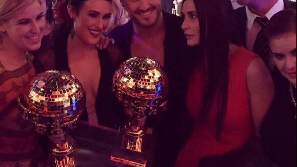 Rumer Willis remporte Dancing with the Stars, Demi Moore et Bruce Willis fiers