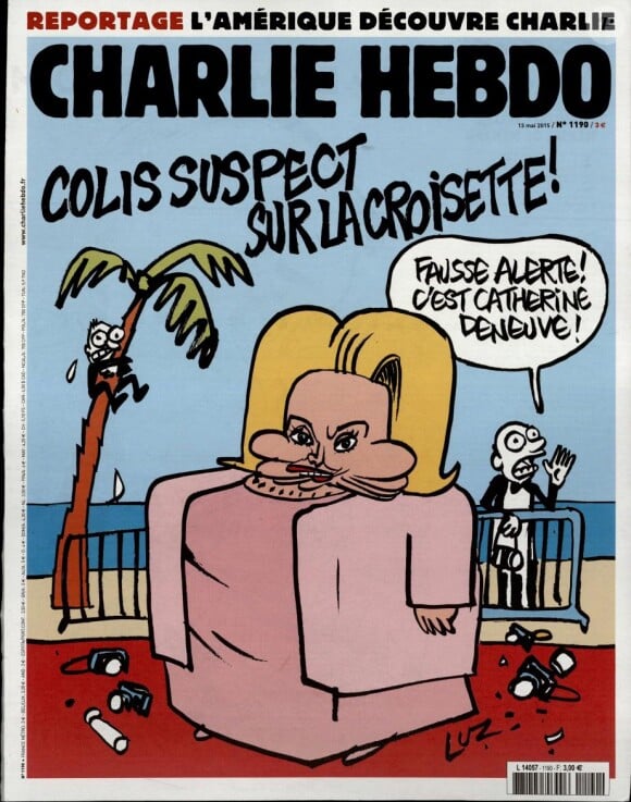 Couverture du Charlie Hebdo du 13 mai 2015.
