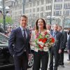 Le prince Frederik et la princesse Mary de Danemark étaient en visite officielle à Hambourg le 19 mai 2015