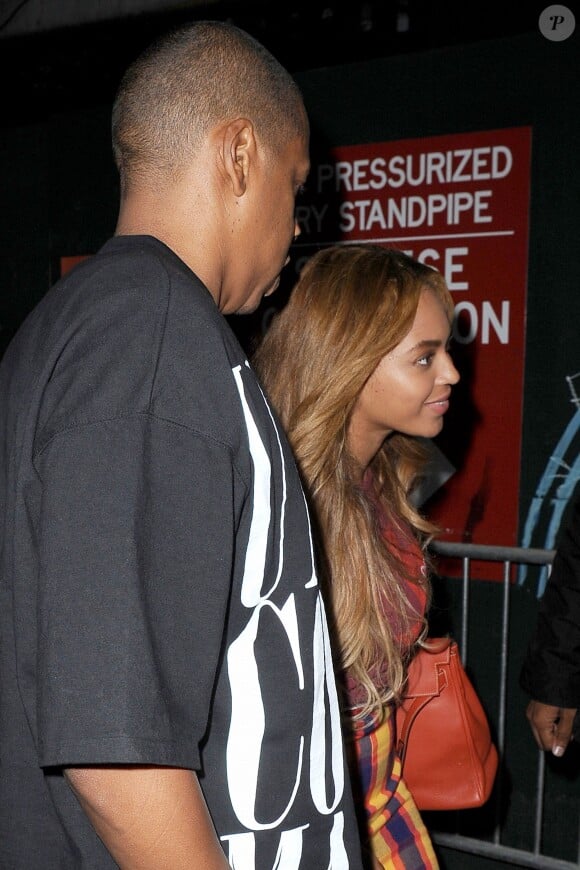 Beyoncé et Jay Z à SoHo, New York, le 19 mai 2015.