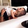 Karim Benzema et sa fille Mélia le 21 mai 2015