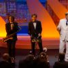 John C. Reilly assure le show avec son groupe le jour de ses 50 ans au 68e Festival de Cannes.