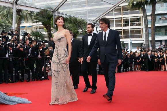 Sophie Marceau, Joel Coen, Jake Gyllenhaal - Montée des marches du film "La Glace et le Ciel" pour la cérémonie de clôture du 68e Festival du film de Cannes le 24 mai 2015