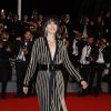 Sophie Marceau (tenue Balmain) - Montée des marches du film "Nie Yinniang" (The Assassin) lors du 68e Festival International du Film de Cannes le 21 mai 2015.