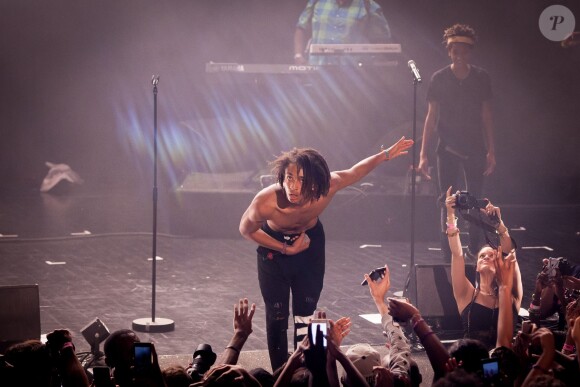 Willow & Jaden Smith - Premier festival de musique Afropunk à Paris Music Festival, au Trianon, le 24 mai 2015