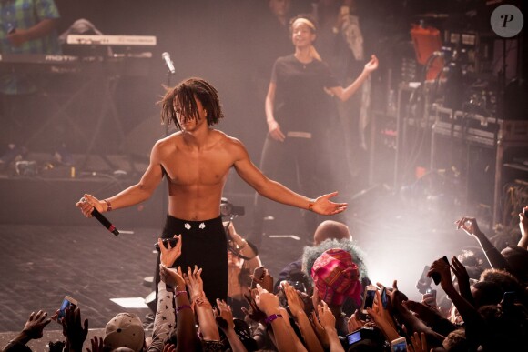 Willow & Jaden Smith - Premier festival de musique Afropunk à Paris Music Festival, au Trianon, le 24 mai 2015