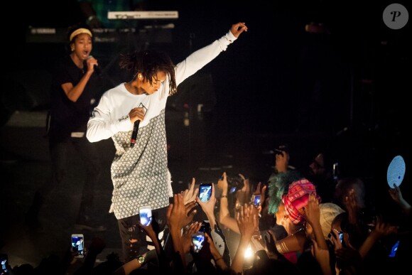 Willow & Jaden Smith - Premier festival de musique Afropunk à Paris Music Festival, au Trianon, le 24 mai 2015