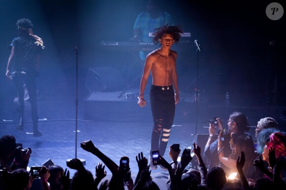 Willow & Jaden Smith  - Premier festival de musique Afropunk à Paris Music Festival, au Trianon, le 24 mai 2015