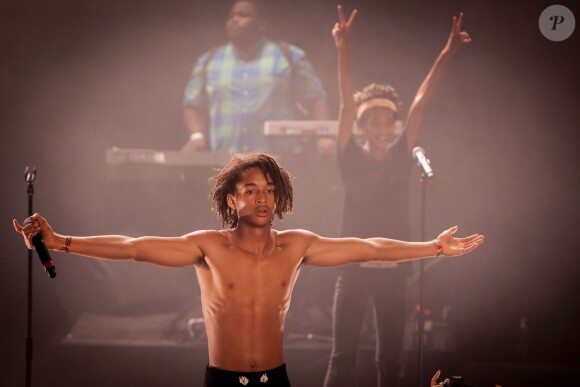 Willow & Jaden Smith - Premier festival de musique Afropunk à Paris Music Festival, au Trianon, le 24 mai 2015