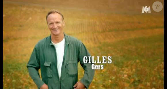 Gilles donne des nouvelles dans L'amour est dans le pré - Que sont-ils devenus ? sur M6, le lundi 25 mai 2015.