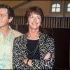 Anny Duperey et Bernard Giraudeau à Paris, le 24 juin 1991. 