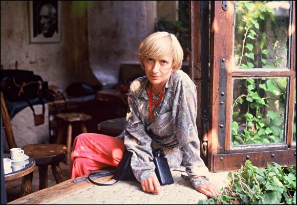 Françoise Sagan en septembre 1991. 