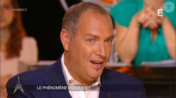 Messmer, invité dans Un soir à la tour Eiffel, sur France 2, le mercredi 27 mai 2015.