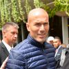 Zinedine Zidane - People au village des Internationaux de France de tennis de Roland Garros à Paris le 29 mai 2015. 