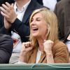 Michèle Laroque à Roland-Garros à Paris le 29 mai 2015.