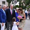 La princesse Caroline de Hanovre, accompagnée par son frère le prince Albert II de Monaco, découvrait le 30 mai 2015 les compositions florales présentées sur le thème de la Russie au 48e Concours international de bouquets de Monaco, sous le chapiteau Fontvieille. Quelques heures plus tard, elle décernait les prix lors d'un gala à l'hôtel Hermitage.