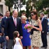 La princesse Caroline de Hanovre, accompagnée par son frère le prince Albert II de Monaco, découvrait le 30 mai 2015 les compositions florales présentées sur le thème de la Russie au 48e Concours international de bouquets de Monaco, sous le chapiteau Fontvieille. Quelques heures plus tard, elle décernait les prix lors d'un gala à l'hôtel Hermitage.