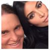 Kim Kardashian et Bruce Jenner, photo publiée sur le compte Instagram de Kim Kardashian le 25 avril 2015