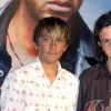 Les fils de Robin Williams, Cody et Zachary, à Paris le 23 juillet 2004.
