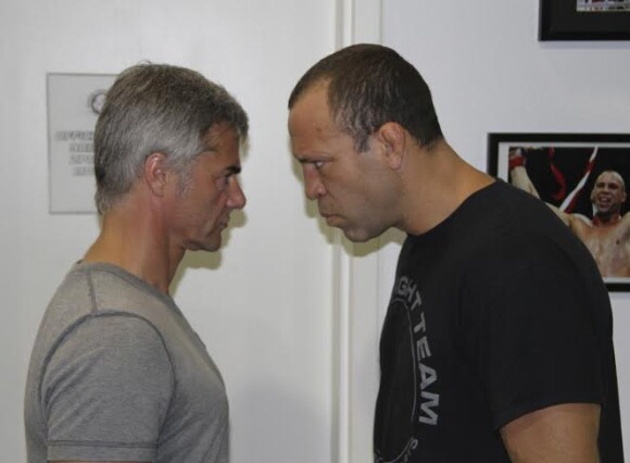 Cyril Viguier face à Vanderlei Silva champion legende de l'UFC americain.