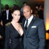 Nicole Young et Dr. Dre (Andre Young) à New York. Novembre 2014.