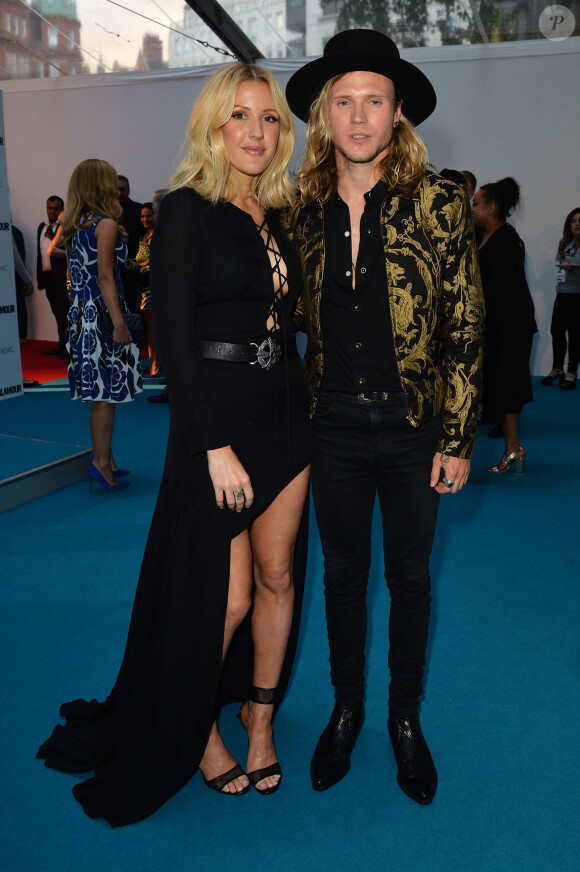 Ellie Goulding et son petit-ami Dougie Poynter - Cérémonie des "Glamour Woman of the Year" à Londres, le 2 juin 2015.  