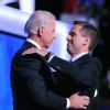 Joe Biden et Beau Biden à Denver, le 27 août 2008