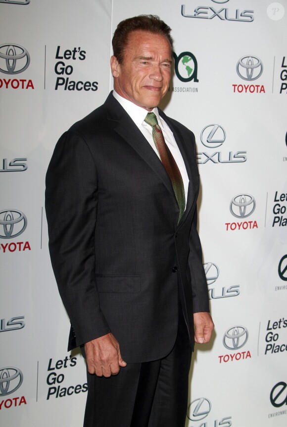 Arnold Schwarzenegger - Tapis rouge du Annual Environmental Media Awards à Los Angeles Le 18 octobre 2014
