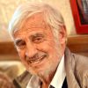 Exclusif - L'acteur français Jean-Paul Belmondo, après avoir assisté à la soirée de remise des prix du 39e Festival International du Cirque de Monte Carlo, a déjeuné à Nice, le 21 janvier 2015 dans l'un de ses restaurants préférés Lou Balico entouré d'amis de longues dates.