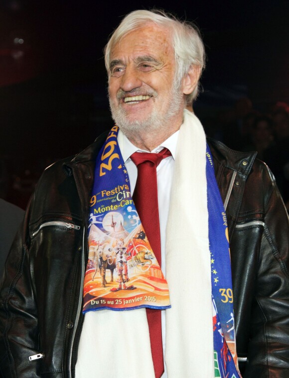 Jean-Paul Belmondo - Soirée de remise de prix du 39e Festival International du Cirque de Monte-Carlo au chapiteau de Fontvieille à Monaco, le 20 janvier 2015. 