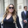 Mariah Carey sort de son hôtel le 7 juin 2015 à Paris  