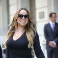  Mariah Carey sort de son h&ocirc;tel le 7 juin 2015 &agrave; Paris&nbsp;  
